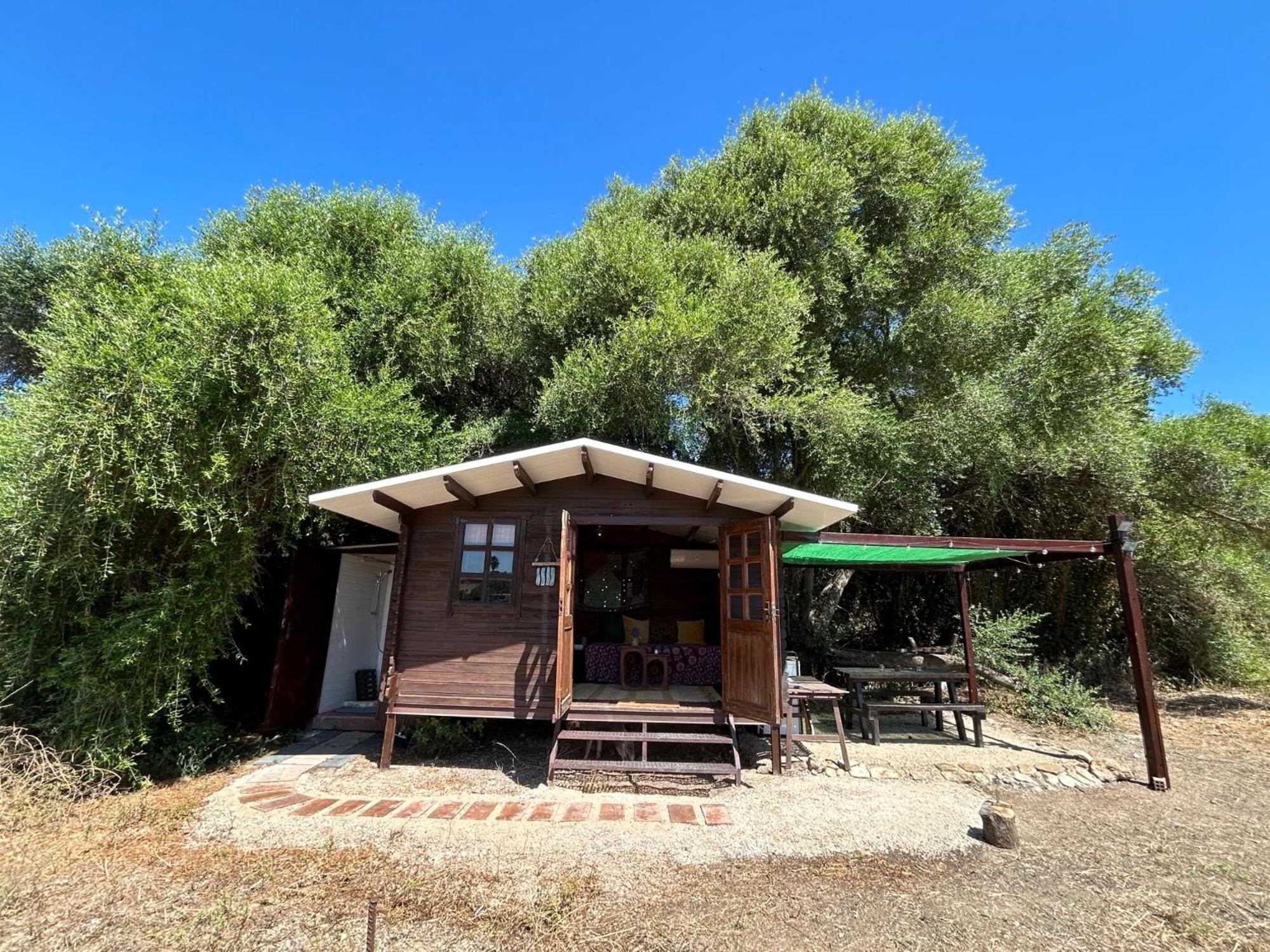 Cabana Rustica En Un Rancho Con Caballos, Prado Del Rey, Andalucia Exterior foto