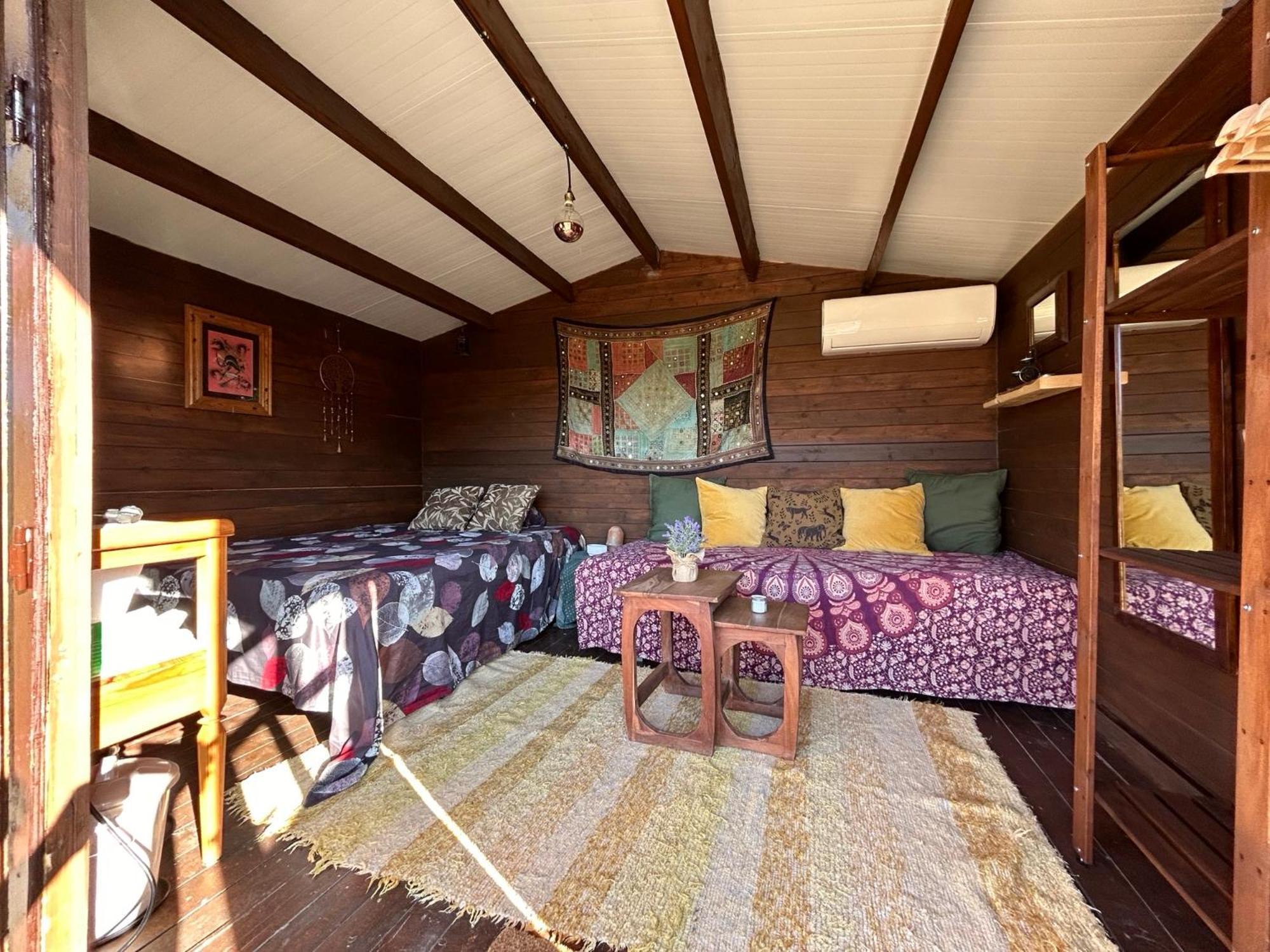 Cabana Rustica En Un Rancho Con Caballos, Prado Del Rey, Andalucia Exterior foto
